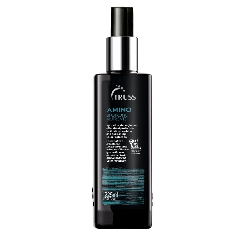 TRUSS product front packaging shows bottle and branding with professional styling benefit