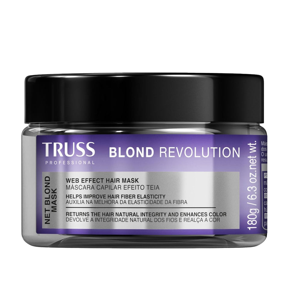 TRUSS front packaging showing mask jar and label for clear product identification and trust