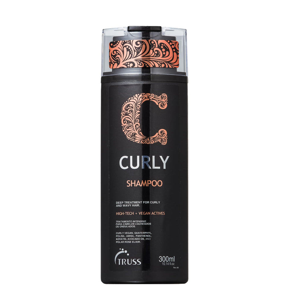 TRUSS front packaging showing bottle and easy-pour cap for salon-quality results