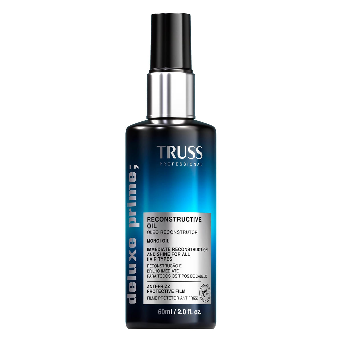 TRUSS front packaging showing product and benefits for salon-grade repair