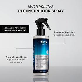 TRUSS bottle pump close-up highlighting easy controlled dispensing benefit