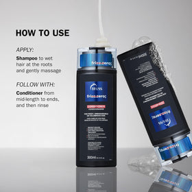 TRUSS in-use under shower demonstrating gentle cleansing and control