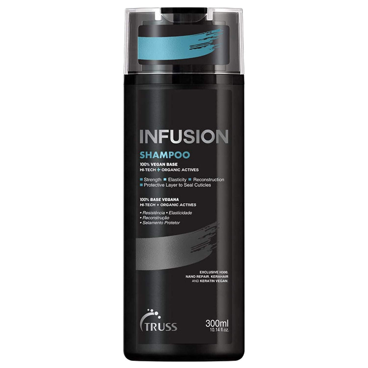 TRUSS front packaging showing bottle and 300ml size benefit