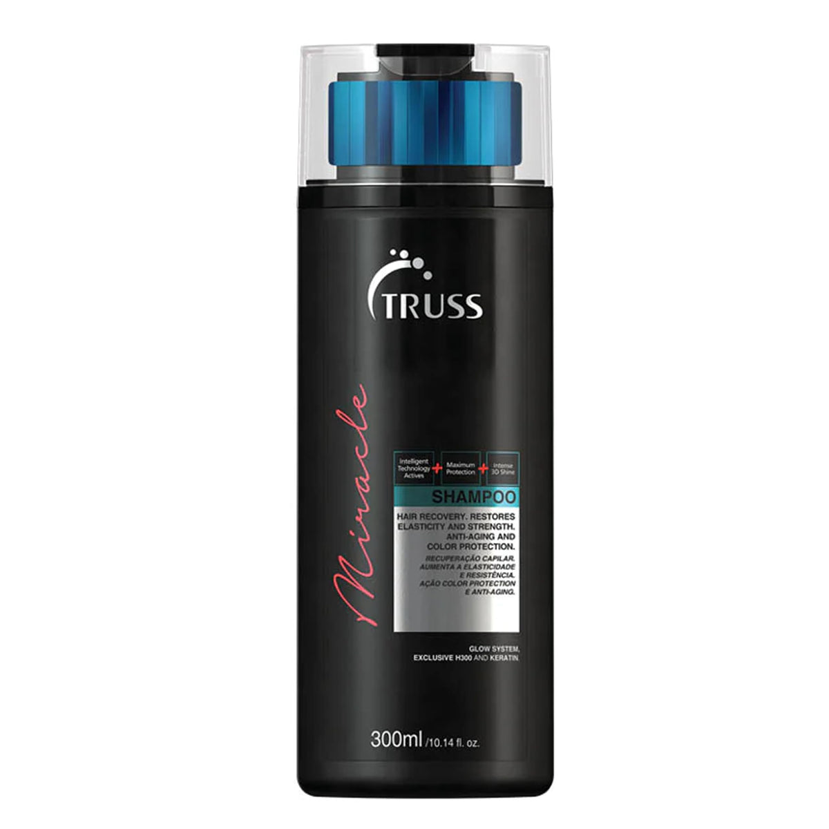 TRUSS front packaging showing bottle and product name for clear identification and trust