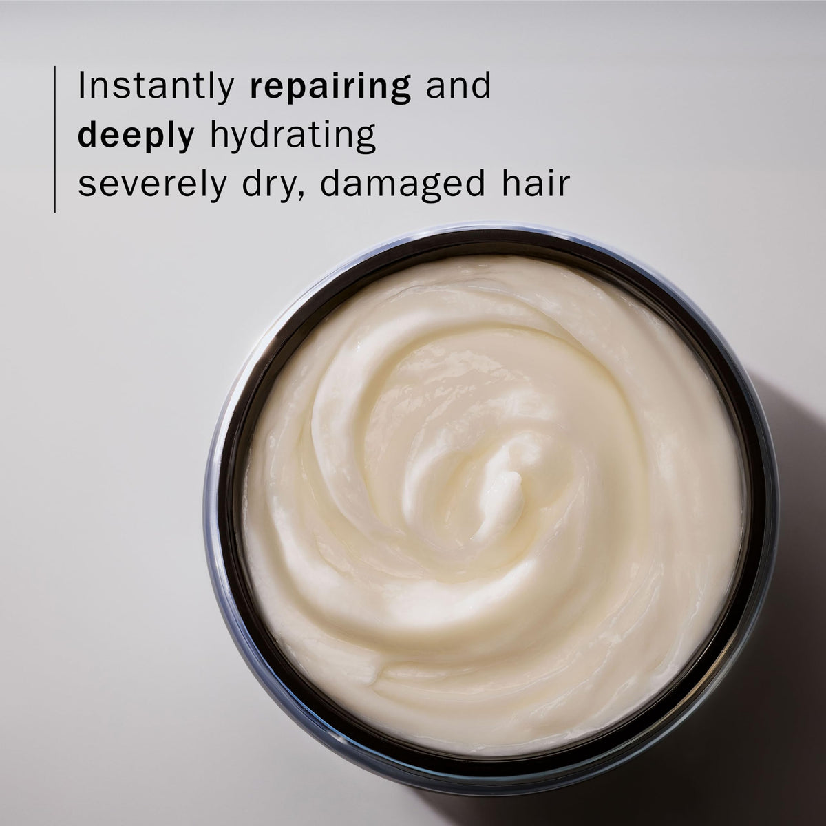 TRUSS before and after comparison highlighting restored shine and reduced frizz