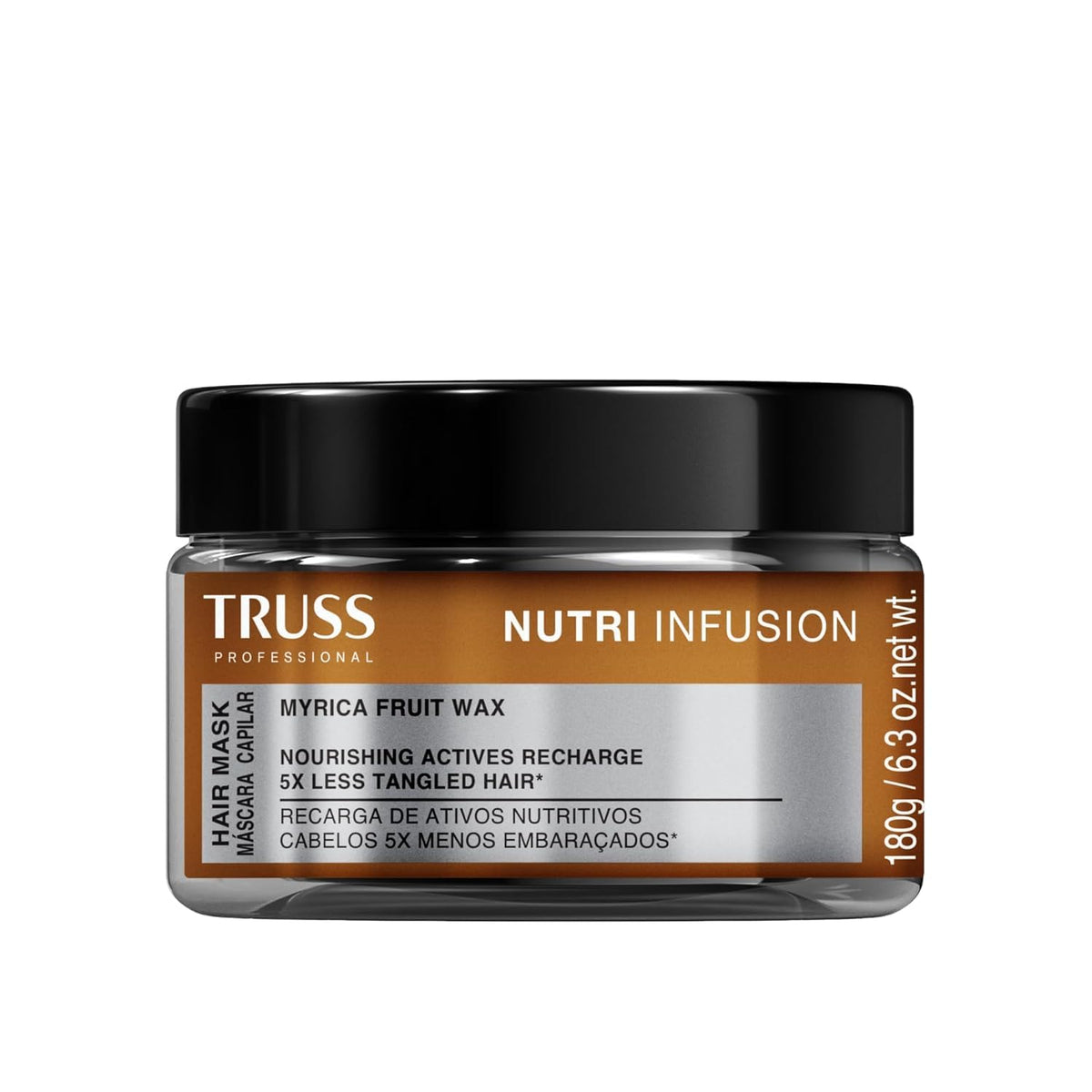 TRUSS Nutri Infusion front jar showing product packaging and capacity