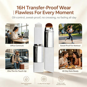 Tryskintle lifestyle shot in bag for quick touch-up practicality