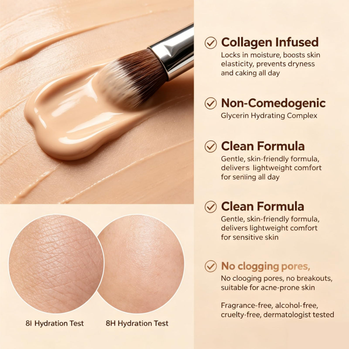 Tryskintle balm texture stroke demonstrating smooth glide