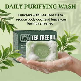 Tryskintle Makeup soap on bathroom shelf showing clean lifestyle use
