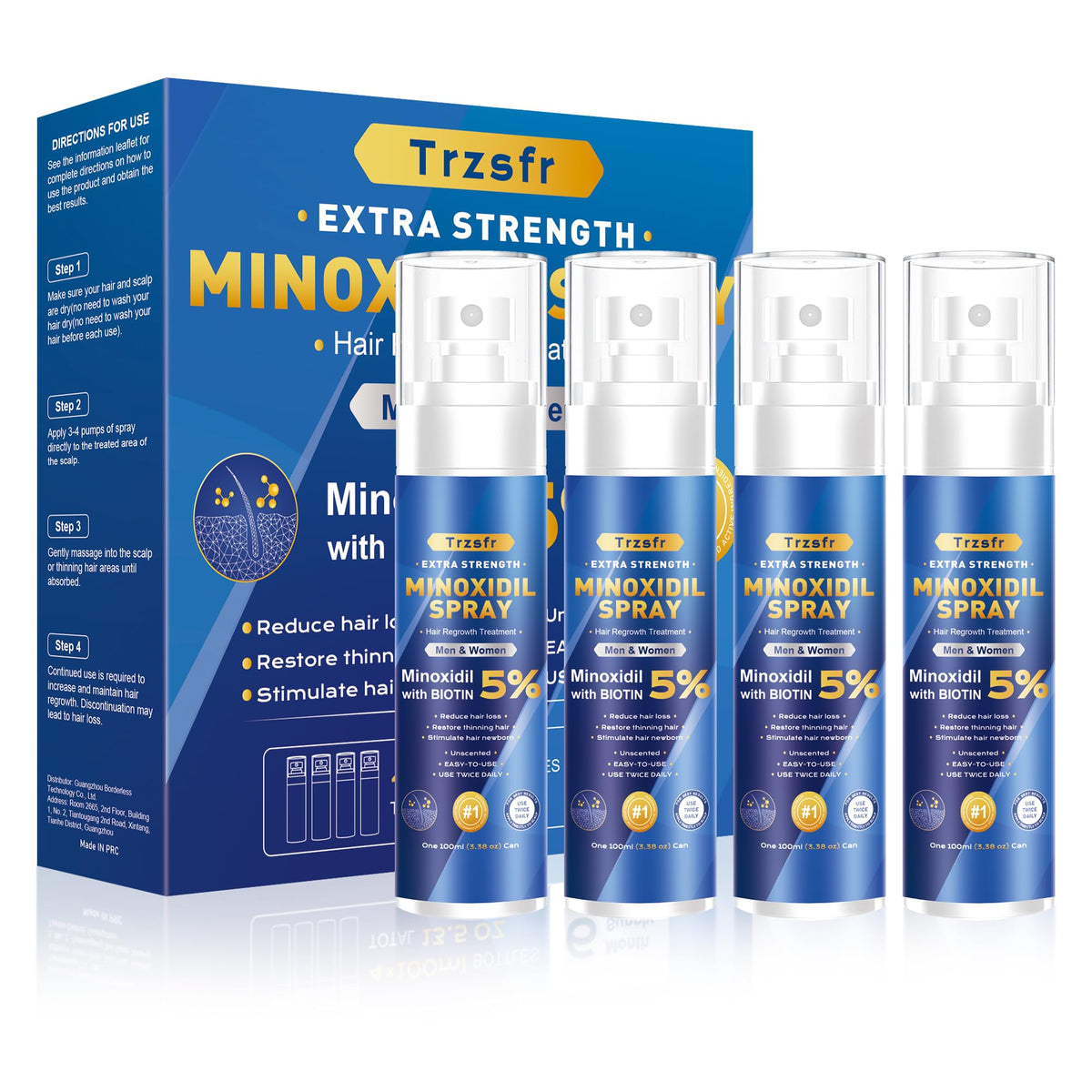 Trzsfr front packaging 4-pack showing value and long supply