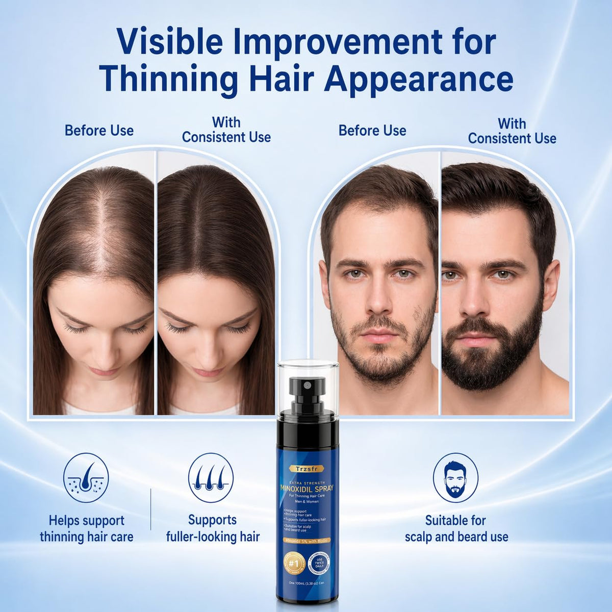 Trzsfr lifestyle bathroom routine showing simple daily application advantage