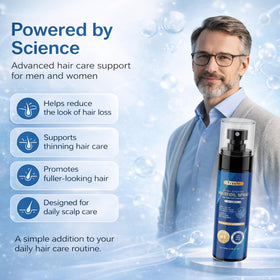 Trzsfr precision beard application showing neat treatment for patchy areas