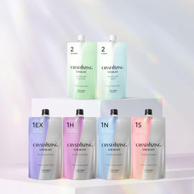 TSTADVANCE product being applied in salon with stylist ensuring even coverage and safe processing benefit