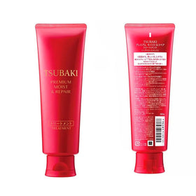 Tsubaki cream texture close-up showing rich moisturizing formula