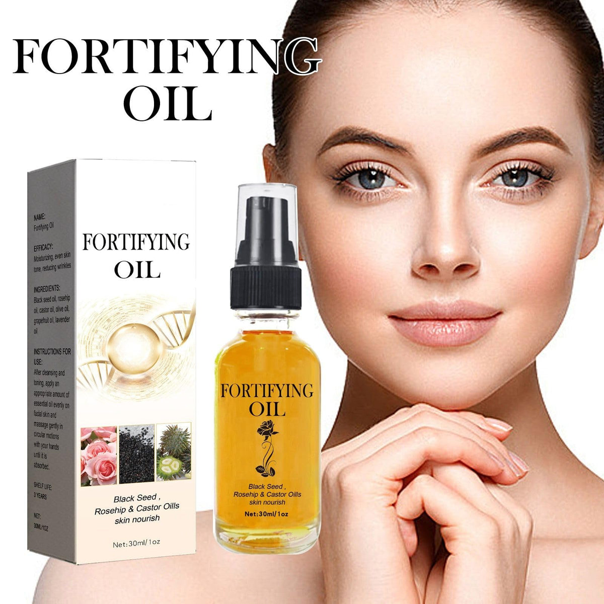 TTYRBF rosehip oil closeup highlighting natural texture and nourishment