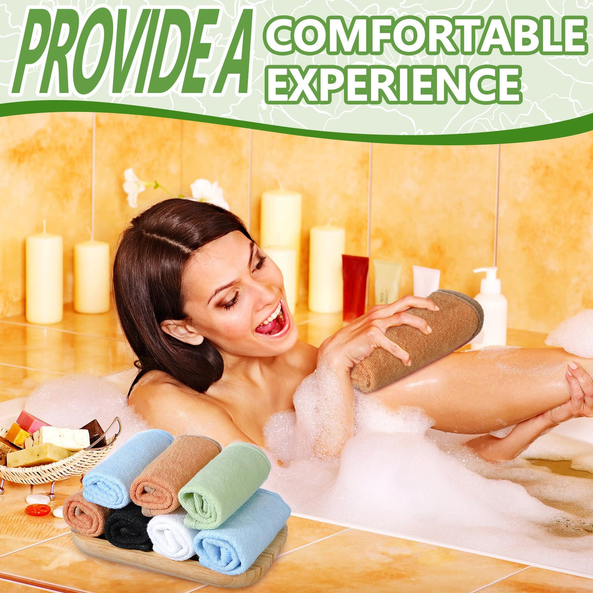 Tudomro hanging cloths in bathroom conveying quick-dry convenience