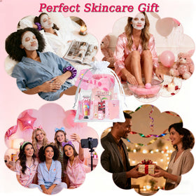 Tudona party setup at sleepover displaying easy group pampering benefit