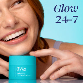 TULA blueberry extract detail emphasizing antioxidant and brightening support