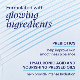 TULA ingredient layout highlighting prebiotics and squalane benefits