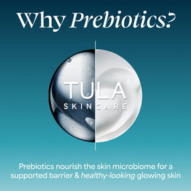TULA packaging label close-up showing clean ingredient promise