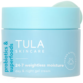 TULA front jar image showing hydration benefits and clean packaging