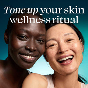 TULA clarifying tonic back label listing ingredients and usage directions