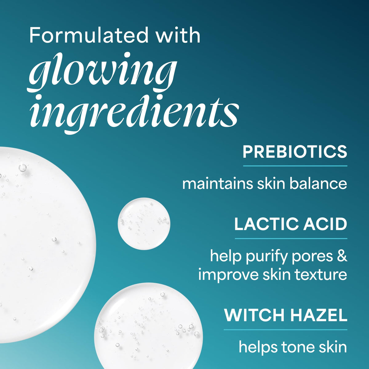 TULA clarifying tonic close-up of bottle cap highlighting controlled dispensing