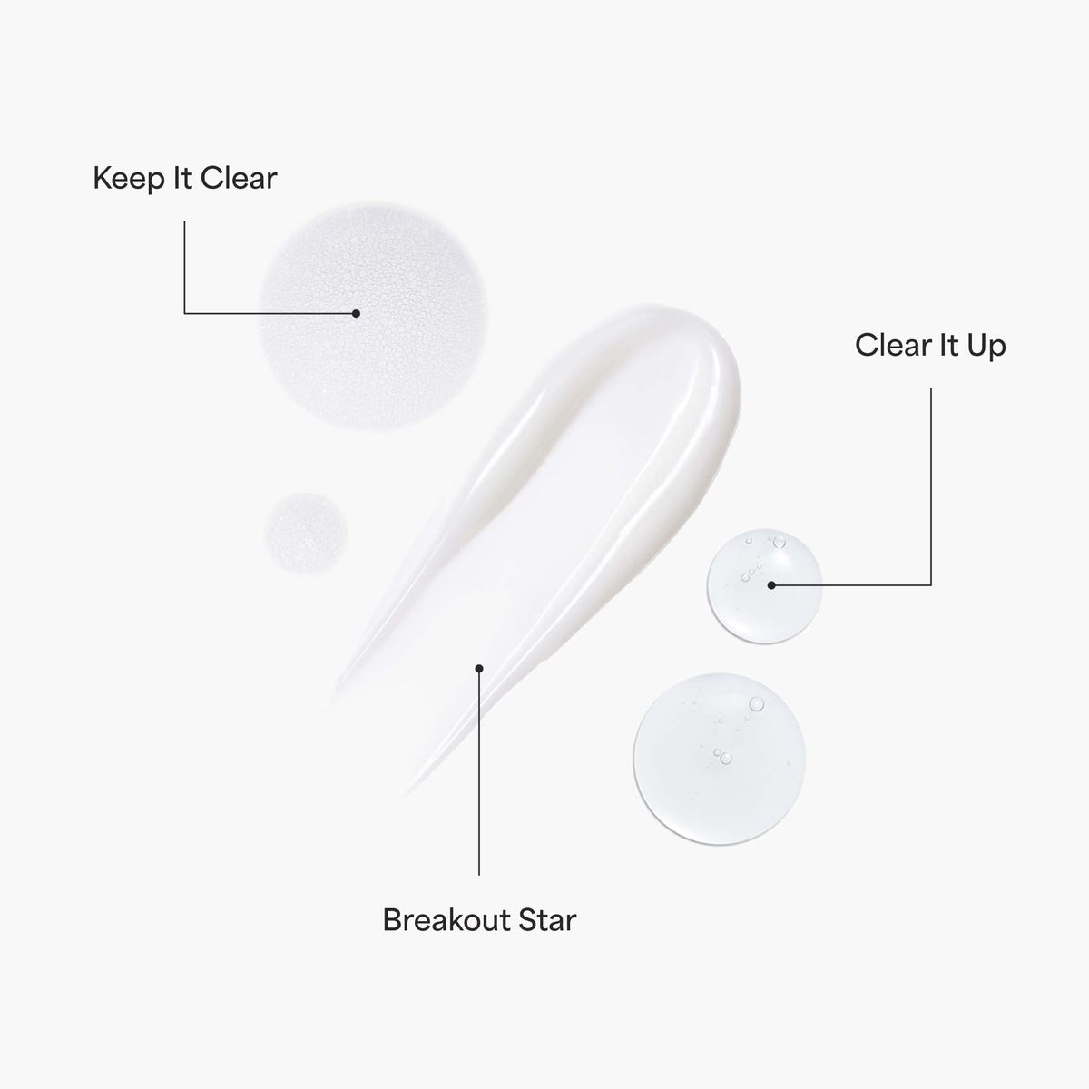 TULA foam cleanser pump close-up highlighting easy dispensing and gentle lather