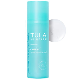 TULA Clear Up front view shows packaging and 1 fl oz size visible benefit quick identification