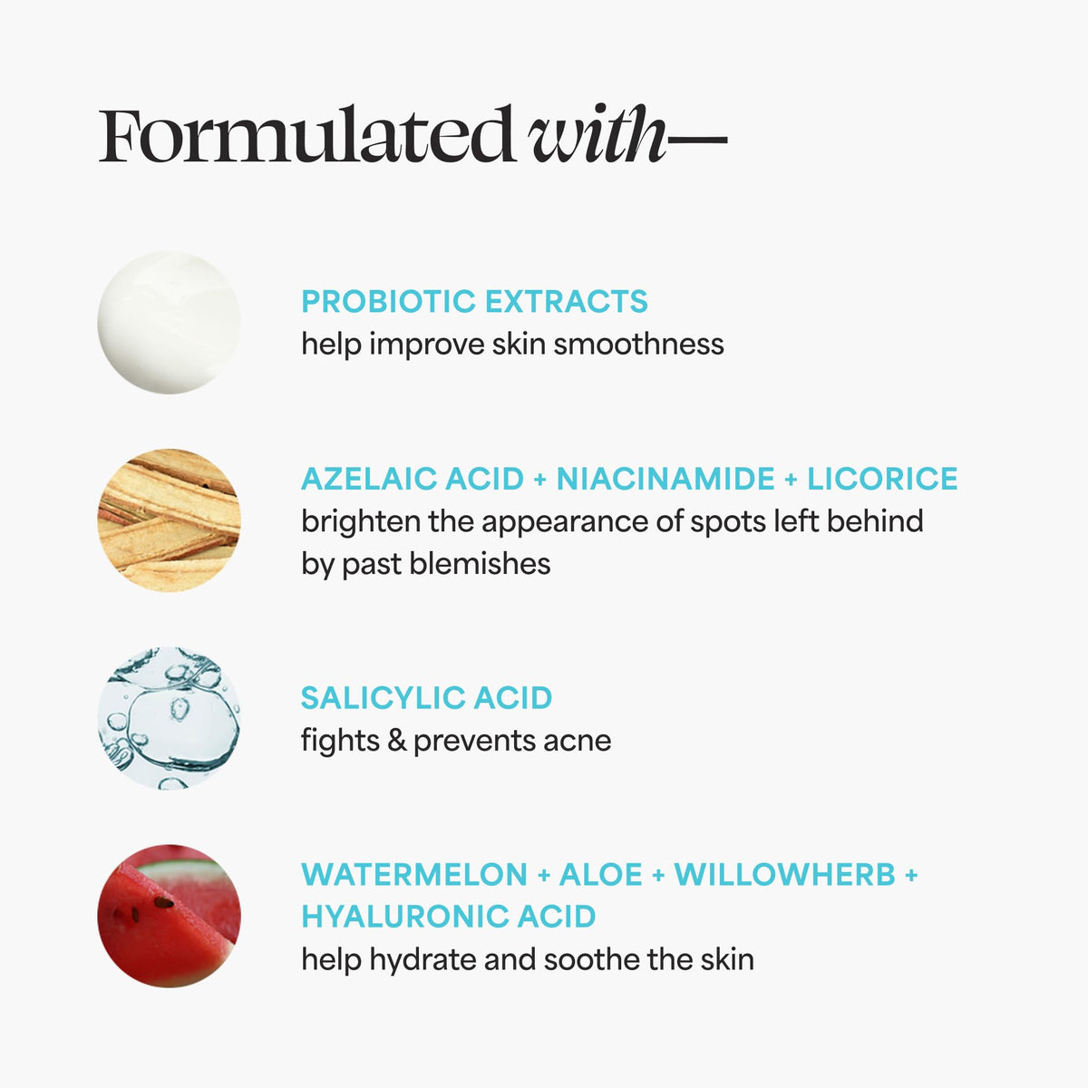 TULA pore clearing gel texture close-up showing lightweight, fast-absorbing consistency