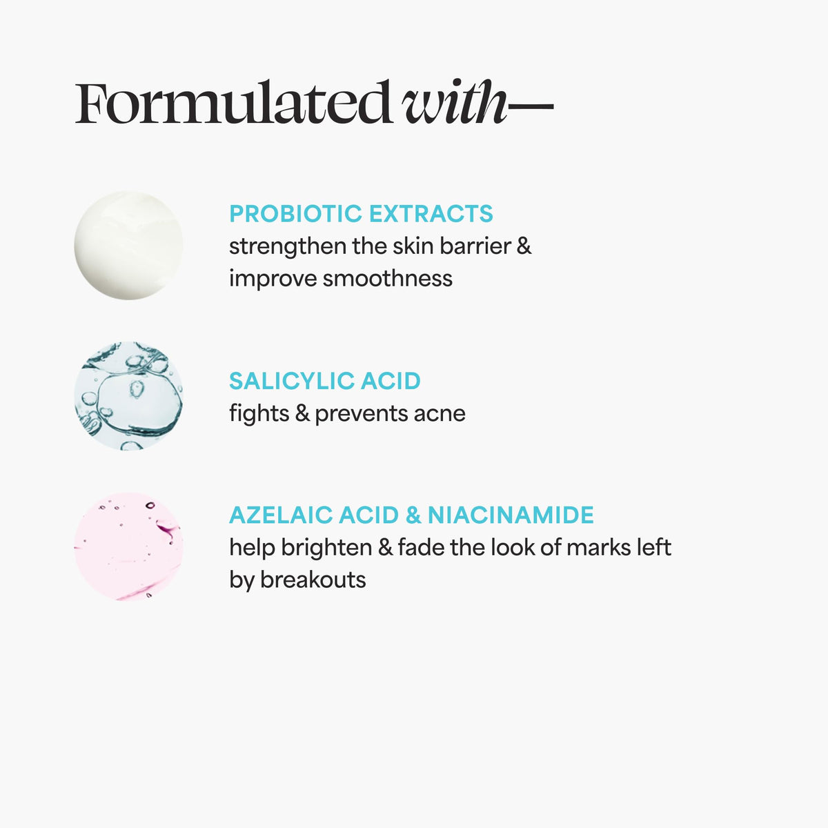 TULA correcting gel applied to a blemish with targeted treatment benefit