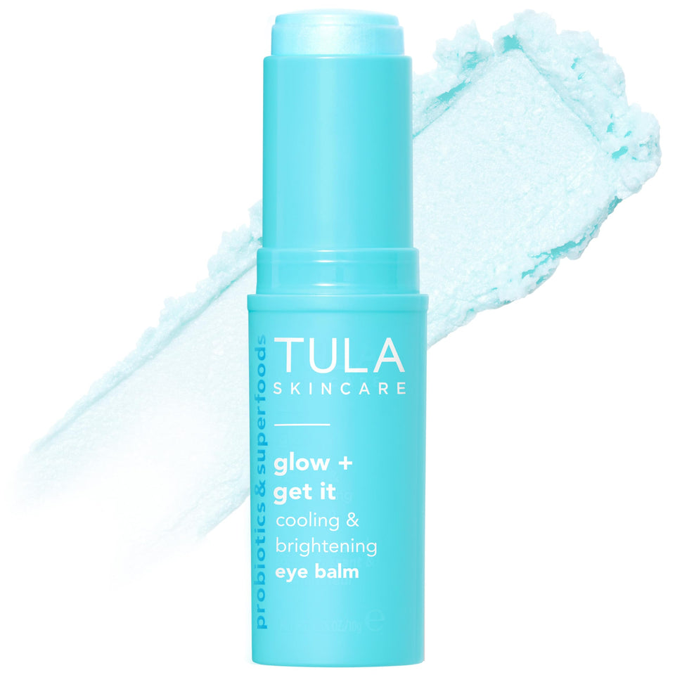 TULA front packaging showing stick and label, highlights portability and clean formula