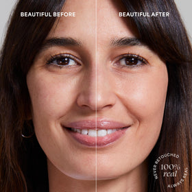 TULA lifestyle image outdoors showing a natural radiant, filter-like glow