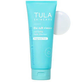 TULA front packaging showing bottle and label for clear product identification and trust