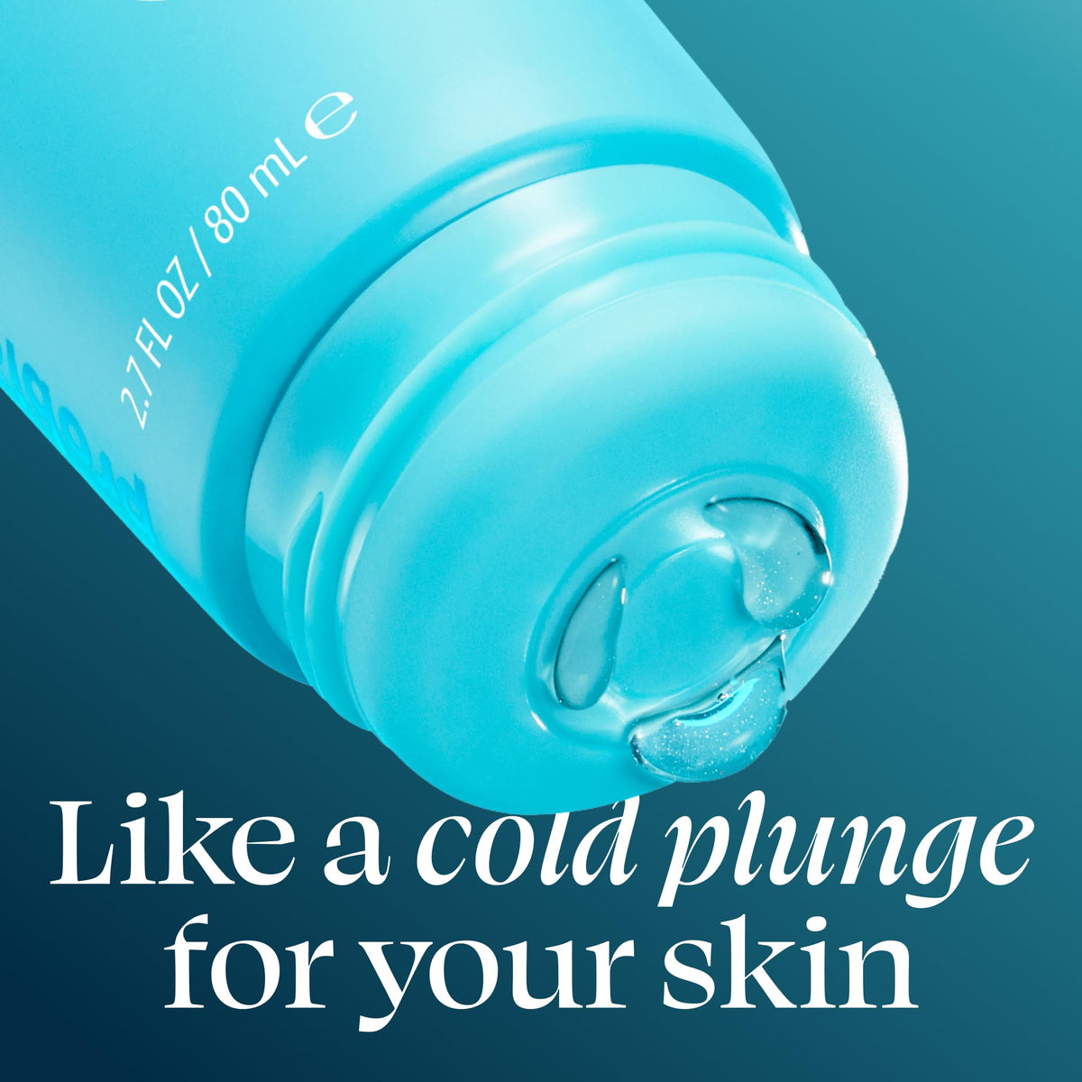 TULA H2Oasis applied on model's cheek demonstrating quick revival and dewy finish