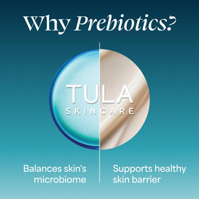 TULA jar on nightstand lifestyle scene highlighting overnight routine benefit
