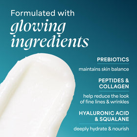 TULA applying stick under eye demonstrating instant refresh benefit
