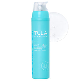 TULA front packaging showing bottle and clear gel for easy identification and use
