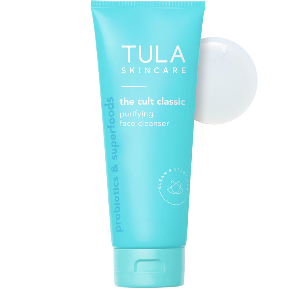 TULA front bottle view showing label and size for clear product identification and trust