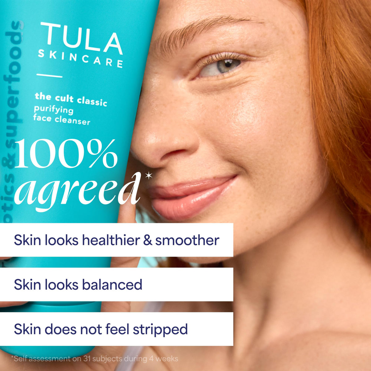 TULA turmeric and botanicals image spotlighting natural antioxidants for skin comfort