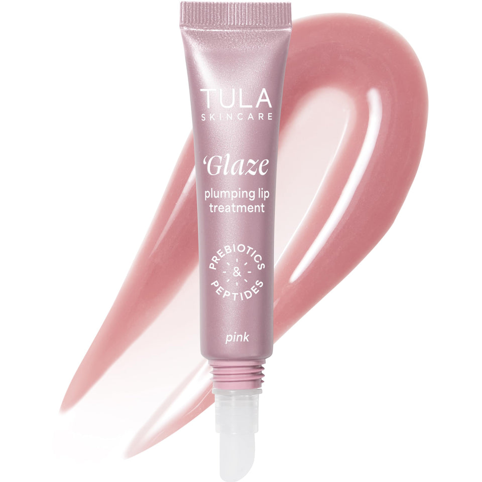 TULA front packaging displaying product name and rosy tint for instant gloss