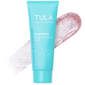 TULA front packaging showing jar and label for clear pore refinement benefit