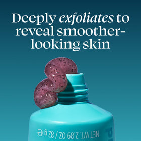 TULA ingredients display with witch hazel and salts emphasizing clarifying benefit