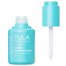 TULA front bottle packaging showing product name and benefit