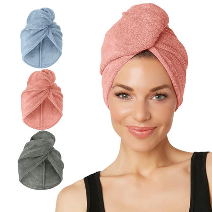Turbie Twist front packaging displaying three-color set, convenient gifting benefit