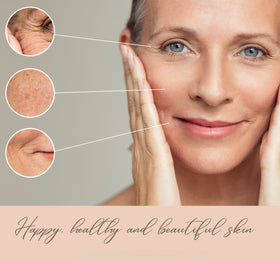 TURBINNE serum applied on hand demonstrating smooth absorption