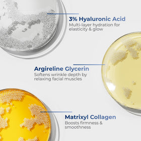 Turmskin serum drop close-up showing smooth texture and fast absorption
