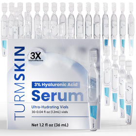 Turmskin vial front packaging showing brand and hydrating benefit