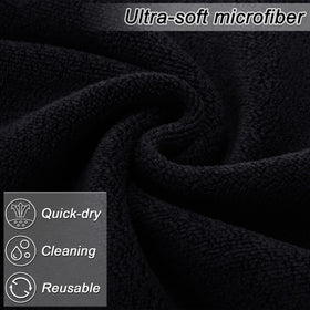TURSTIN towel in hand size comparison showing compact portability