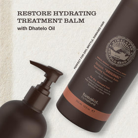Tweak'd by Nature balm texture close-up highlighting creamy finish